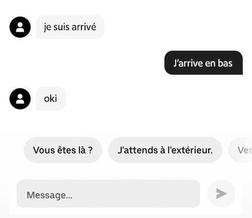 Mais il a serré ou quoi le livreur Uber Eats