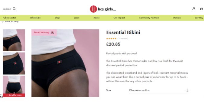 @DuncanrigScndry has been chosen to pilot a rollout of @HeyGirlsUK period pants through SLC Period Positive initiative. These products retail at £20.85 per pair and our young people will have the opportunity to opt in to pick up a pair for free. @DSSpupilsupport