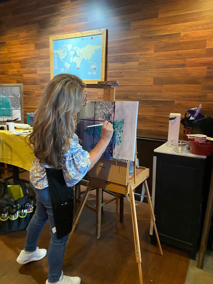 CCwithSheila's tweet photo. We had a blast painting our masterpieces! 🎨 https://t.co/Y0P0CCFxSv