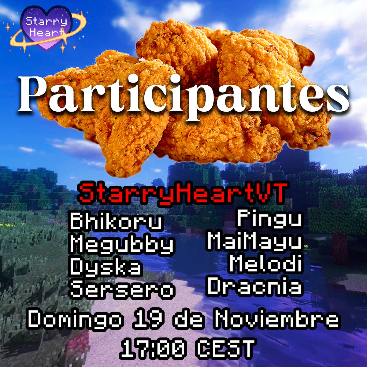 StarryHeartVT's tweet image. EMPEZAMOS LA COLLAB

¡Es la hora de jugar al BINGO en #Minecraft con un montón de personitas geniales!
Ya mismo en la plataforma morada 💜

#VTuberES #MinecraftBingo 
👇Entra por el enlace de los comentarios👇