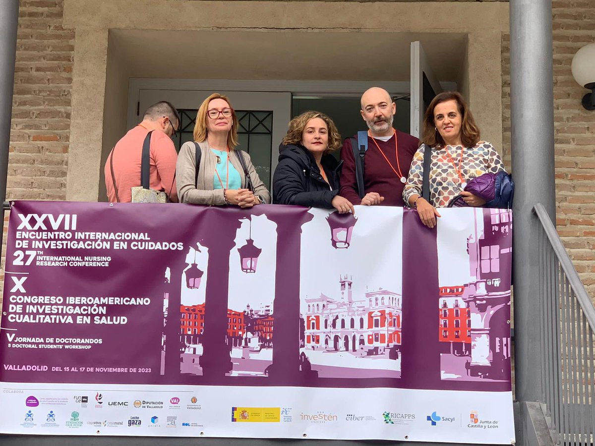 juanm_laguna's tweet photo. Gran representación de las enfermeras del @HospitalJaen en el XXVII Encuentro Internacional de Investigación en Cuidados @Investenisciii, dos comunicaciones orales de diferentes aspectos de la investigación en nuestro centro @PiCuida #EnfermerasExcelentesHUJ https://t.co/6bGprcN5kW
