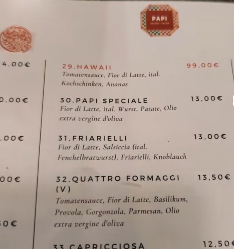 lawen4cer 🏴☠️ (@lawen4cer) on Twitter photo Einen authentischen Italiener erkennt Ihr daran, dass er auch Pizza Hawaii auf der Karte hat Einen authentischen Italiener erkennt Ihr daran, dass er auch Pizza Hawaii auf der Karte hat