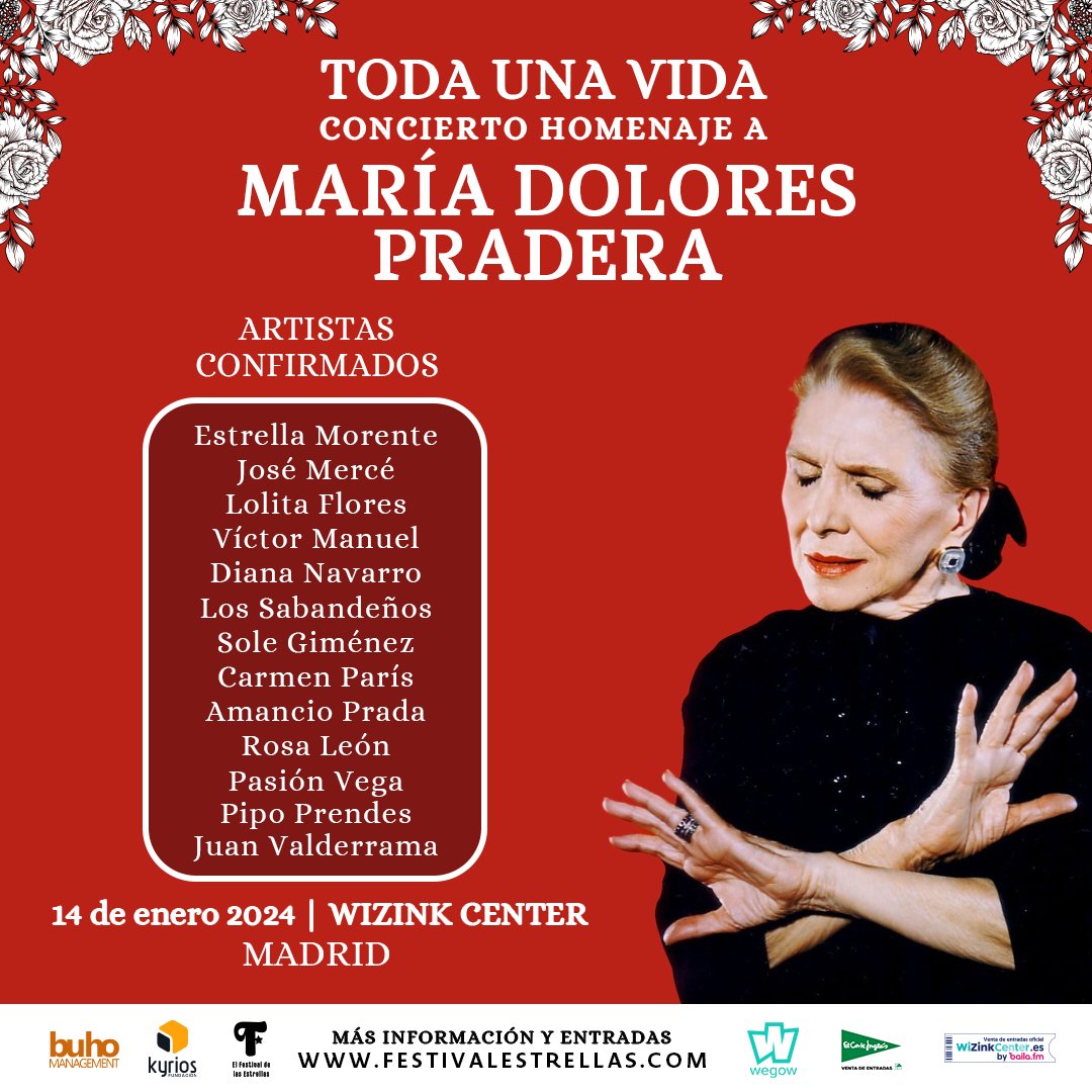 Fundación Kyrios de Apoyo Personal (@ftkyrios) on Twitter photo Otro de los súper regalos que puedes ganar con nuestro sorteo, 2 entradas para el concierto Homenaje a Mª Dolores Pradera por cortesía de <a href="/festiestrellas/">El Festival de las Estrellas</a>. ¡Compra ya tus participaciones! #SoyDeKyrios #NavidadesKyrios #HablamosDeInteligenciaLímite
entradium.com/events/sorteo-… Otro de los súper regalos que puedes ganar con nuestro sorteo, 2 entradas para el concierto Homenaje a Mª Dolores Pradera por cortesía de <a href="/festiestrellas/">El Festival de las Estrellas</a>. ¡Compra ya tus participaciones! #SoyDeKyrios #NavidadesKyrios #HablamosDeInteligenciaLímite
entradium.com/events/sorteo-…