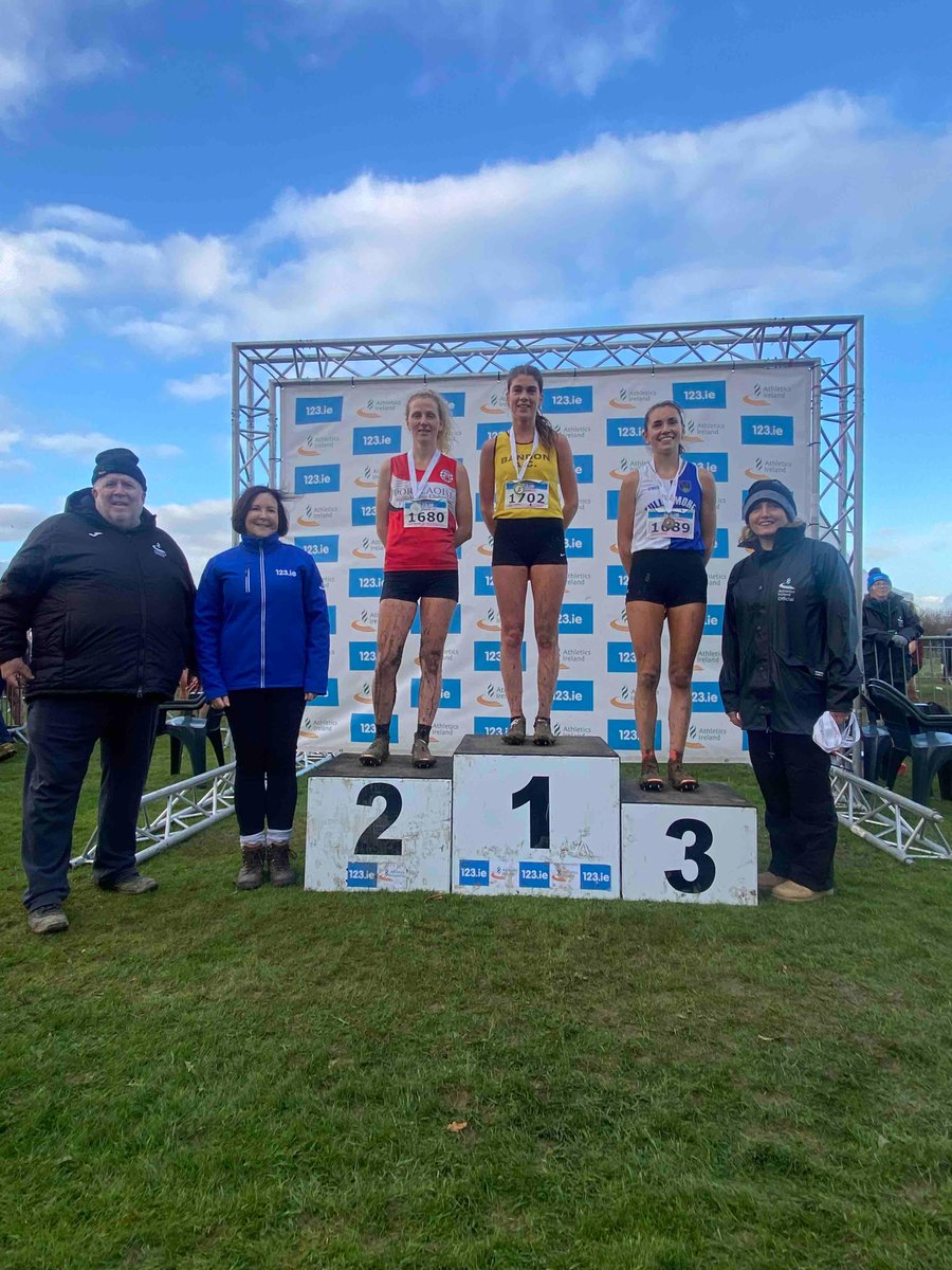 Senior Women’s Results at the 
123.ie National Senior, Junior and Juvenile Even Age Cross Country Championships

🥇Fiona Everard (Bandon AC)
🥈Mary Mulhare (Portlaoise A.C.)
🥉Danielle Donegan (Tullamore Harriers A.C.)

Full Results ➡️ myrunresults.com