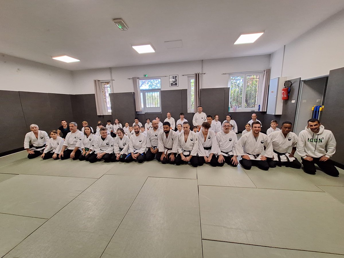 FAKVDF's tweet image. Stage #aikivudao du 18/11 et premier stage de la saison. Bravo à tous !