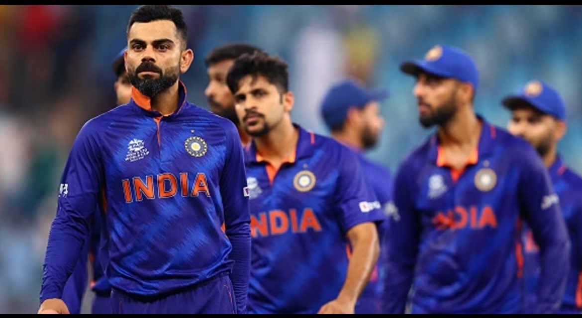 carahulraj's tweet photo. Not every day is meant to be the best day, but Team India did its best. 

Remaining undefeated until now was not easy.

Let us cheer for their efforts. 

Go India! https://t.co/BrfSI0eTog