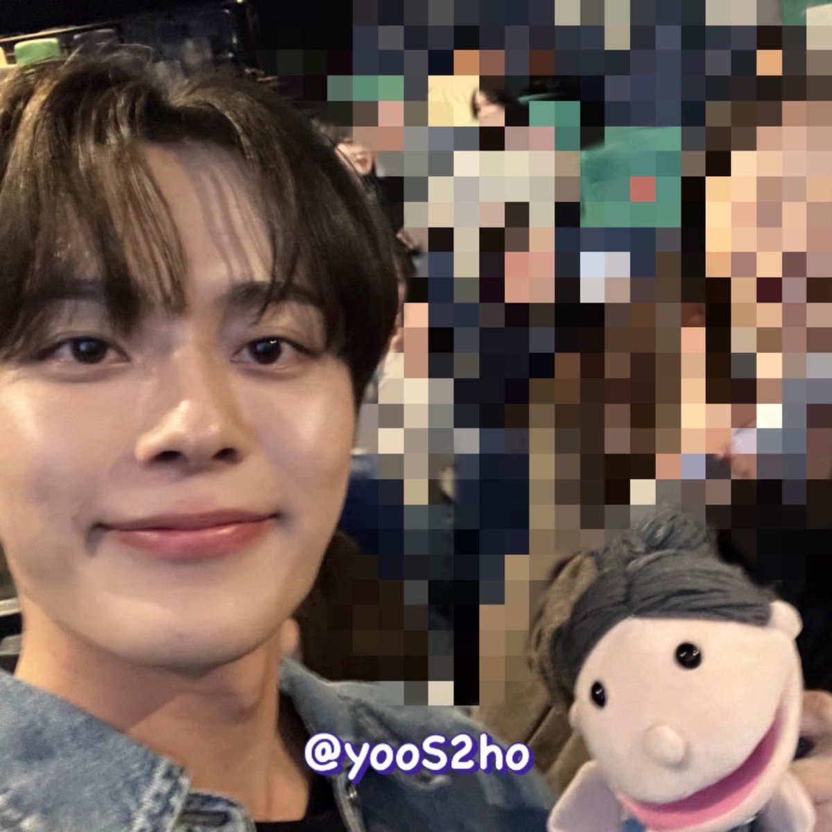 선호와 할미의 투샷셀카 기쁘다👵🏻💛

#유선호