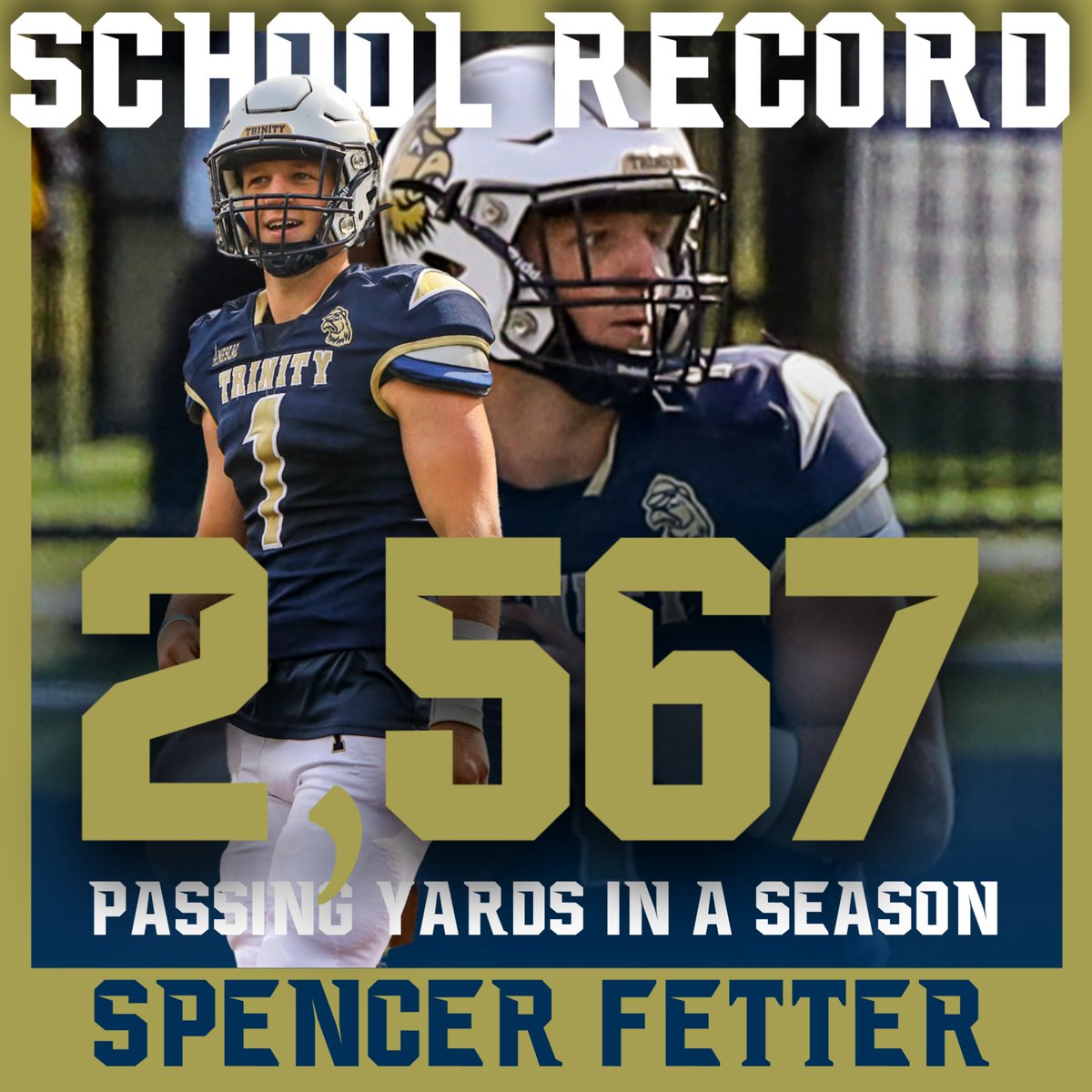 Trinity College Football tweet media