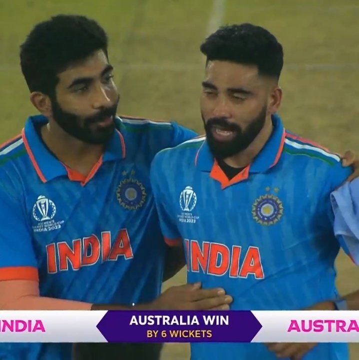 My boys deserved it more than anybody else 💔
#INDvAUS #INDvsAUSfinal