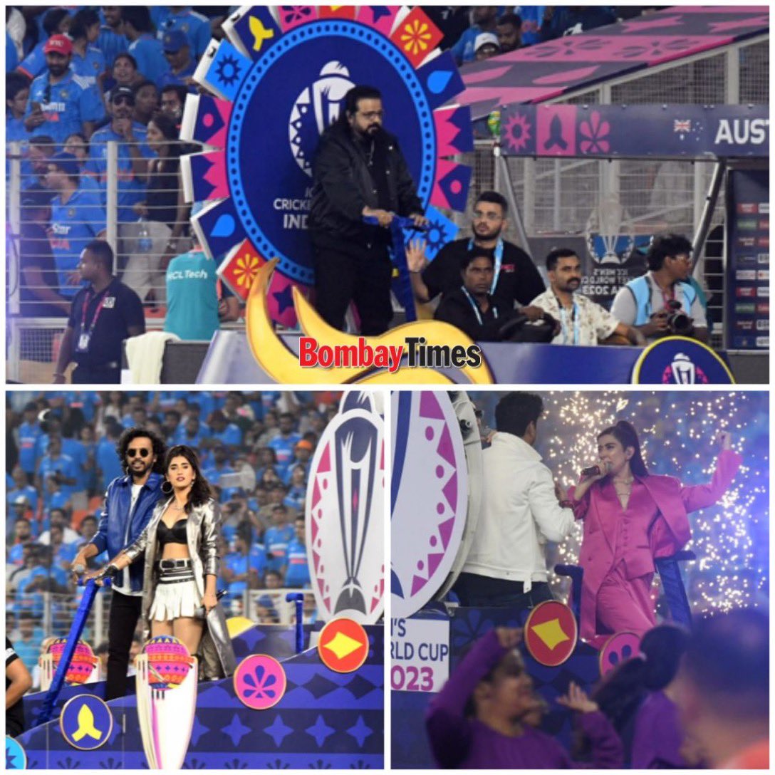 #INDvsAUSfinal: Musicians @ipritamofficial, @jonitamusic,@AzizNakash and @AkasaSing at the World Cup #INDvsAUS final #akasasingh #pritam #musiciansofinstagram #indvsaus #iccworldcup2023 #icc #worldcup #indiaindia #worldcup2023 #cricketfans #explorepage #fyp