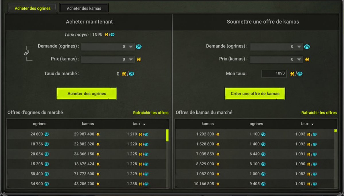 1090k l'ogrine, une journée banale sur notre MMORPG