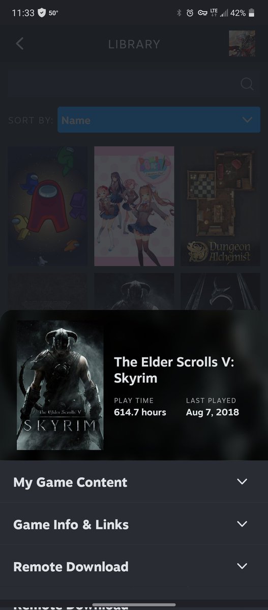 DemonSwan08's tweet photo. @Valerie_Storm Granted, I have 614 hours in Skyrim, but this was funnier 😂 https://t.co/q62IFG0yvR
