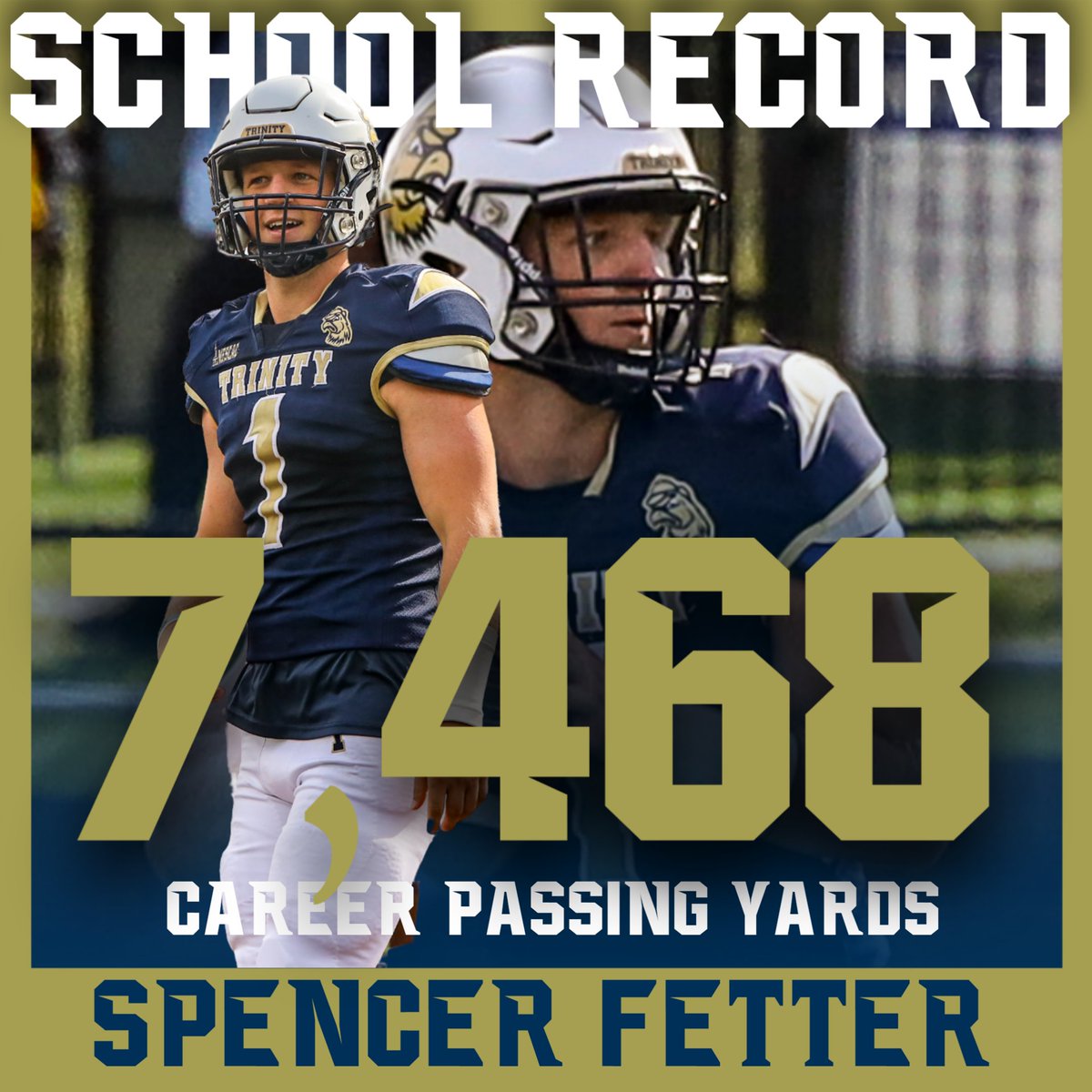 Trinity College Football tweet media