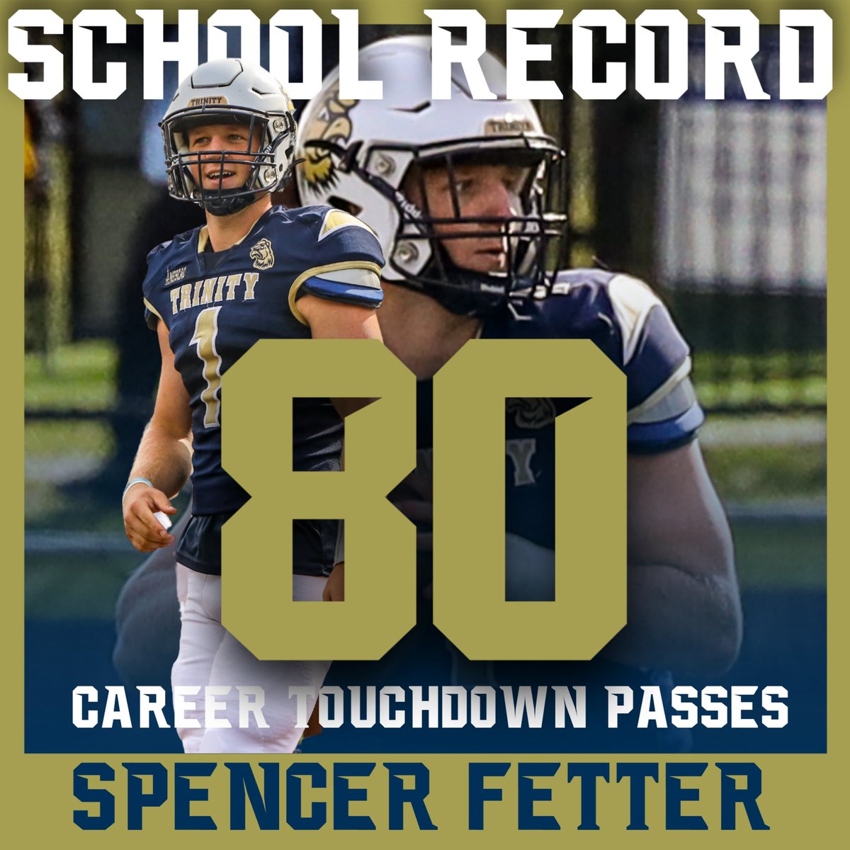 Trinity College Football tweet media