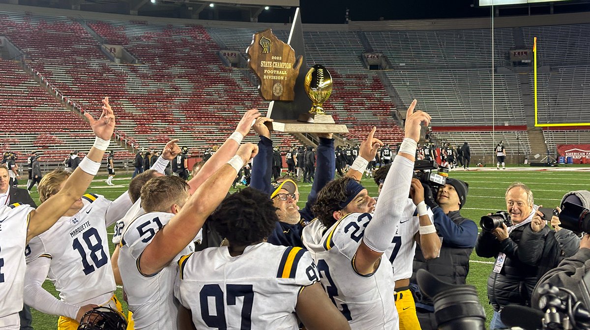 TravisBOUND's tweet photo. Football State Championship Recap: Best Game, MVP, & All-Finals Team
For New Subscribers: https://t.co/dMG3eDBmSn
For Legacy Subscribers: https://t.co/EdBOBFku0Z
#wisfb https://t.co/lQrPC3lIVv