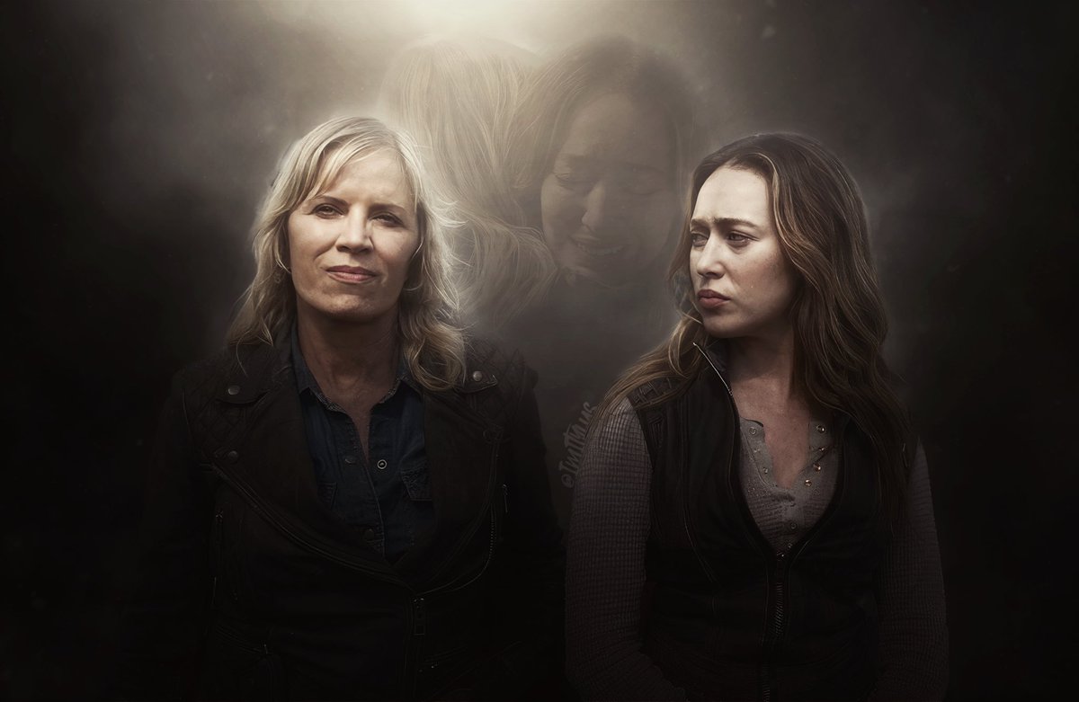 imitylus's tweet photo. You thought she’d leave us all hanging? Never! (x2 😌)

The queen of comebacks strikes again, and my heart couldn’t feel more full. Alicia Clark will remain an icon throughout the TWDU, with an untouchable legacy forged by an incredible actress whom I can never appreciate enough. https://t.co/EamaMePUto