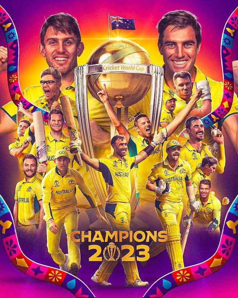 don_of_mcs's tweet photo. 1987 🏆 1999 🏆 2003 🏆 2007 🏆 2015 🏆 2️⃣0️⃣2️⃣3️⃣ 🏆

𝙰𝚄𝚂𝚃𝚁𝙰𝙻𝙸𝙰 𝙰𝚁𝙴 #𝙲𝚆𝙲𝟸𝟹 𝙲𝙷𝙰𝙼𝙿𝙸𝙾𝙽𝚂 🎉 https://t.co/TsRtK54hzc