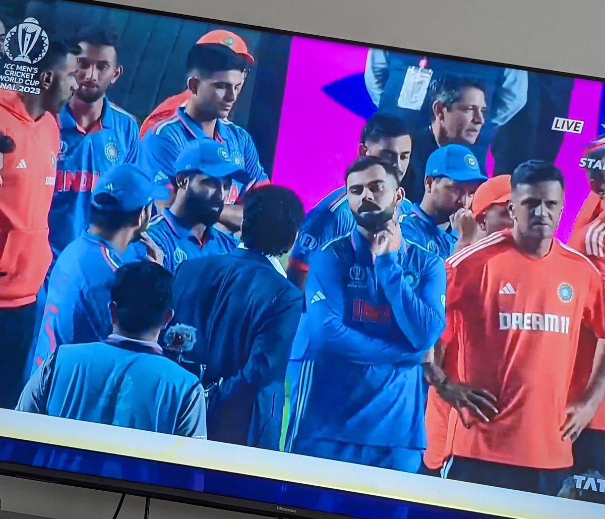 Congratulations Australia on winning your 6th World Cup! You played incredible cricket today. And India, we're so proud of your amazing journey over the last 1.5 months. This loss doesn't change how much we believe in you! 🇮🇳❤️

#INDvsAUSfinal #INDvsAUS #Worlds2023