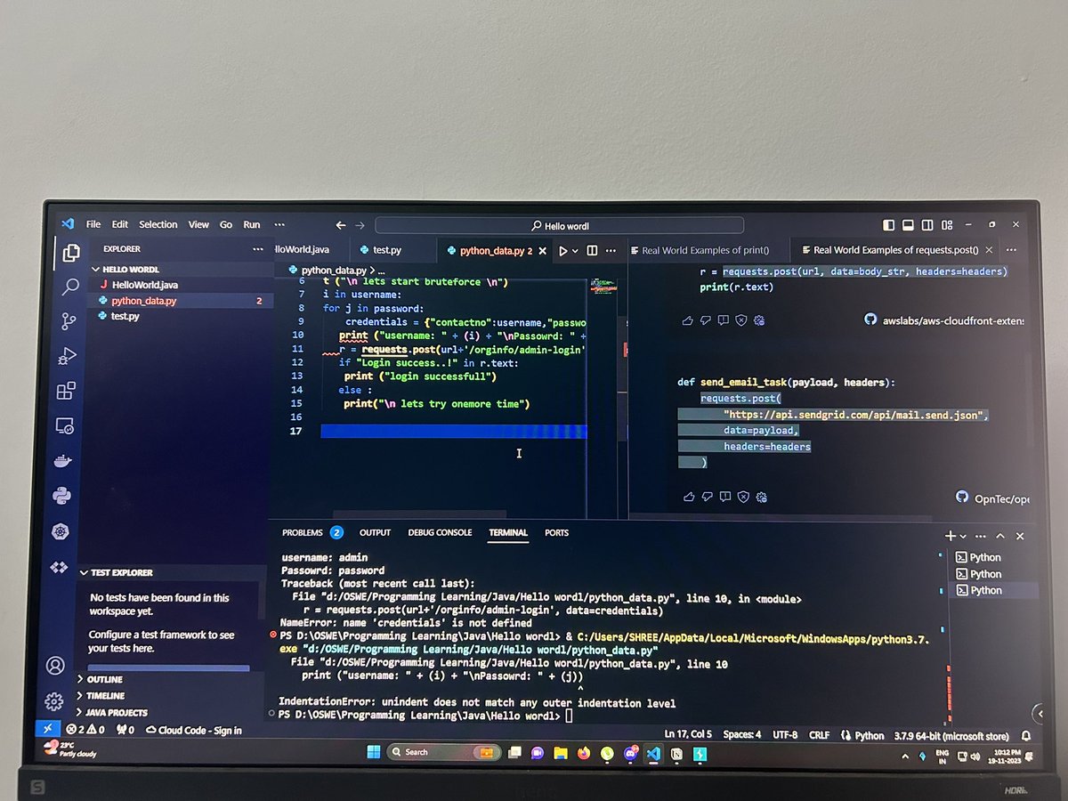 mrtechghost's tweet photo. Impressed by Microsoft's strides in Visual Studio! Now, it intelligently spot  errors in your code and suggests real-life scenarios from github for better solutions. Kudos to advancements in coding experience! 🚀 #Microsoft #VisualStudio #CodingInnovation https://t.co/kqLh7MABpK