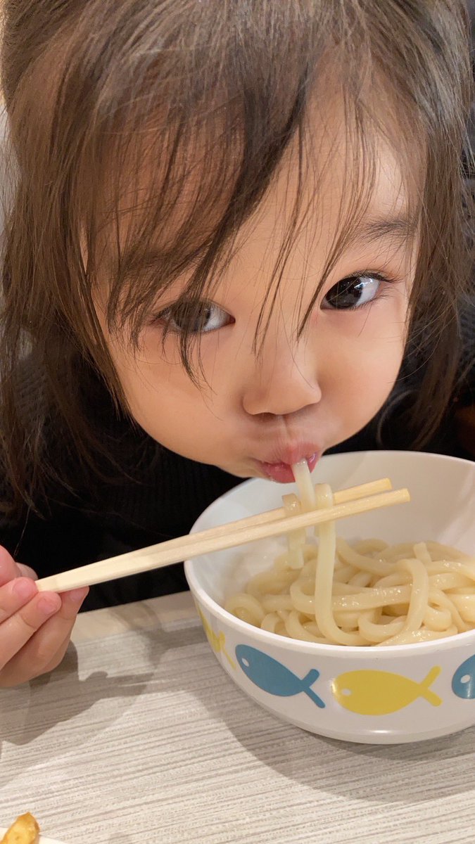 ママは同窓会で不在だったため
パパから送られてきた写真がこちら❣️