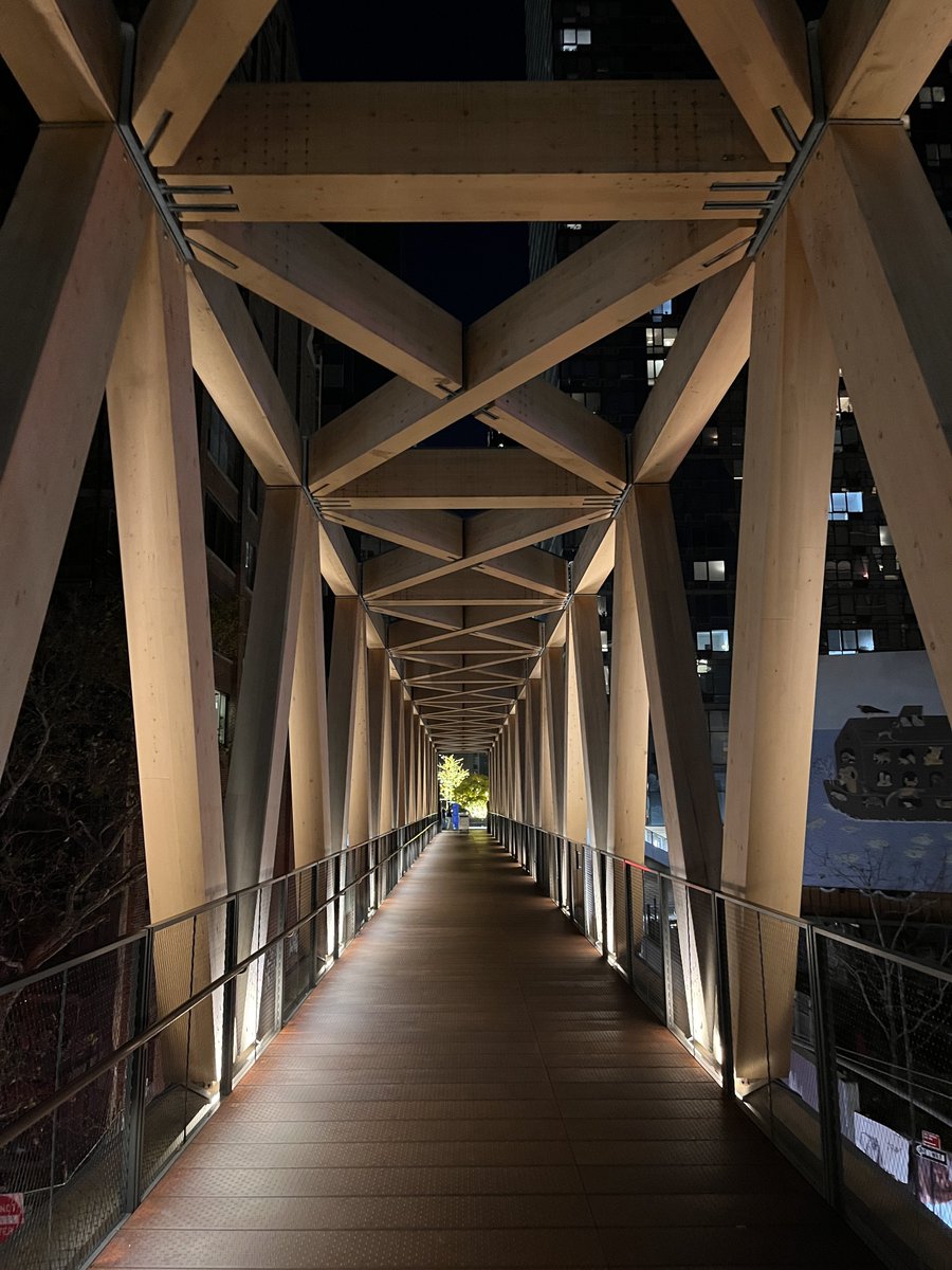 MCavacini's tweet image. The Highline in New York City.

@highlinenyc #NYC #Bridge #Walkway