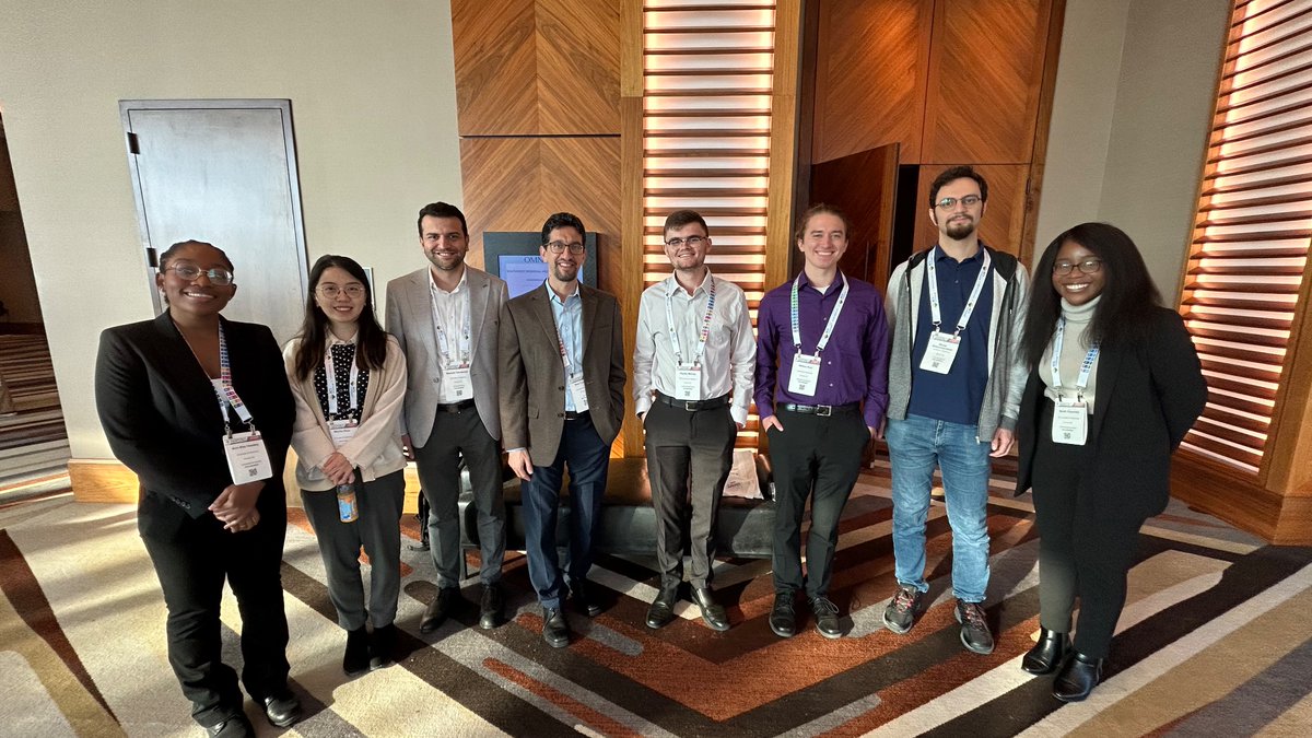 Reza_Foudazi's tweet photo. The ACS SWRM @swrmacs provided a great opportunity for 4 undergraduate students and 3 PhD students in SMaRT group @OU_CBME to present their work on #PFAS, #membranes, #bioseparation, #hydrogels, and #rheology. https://t.co/2JIExb8Hf2