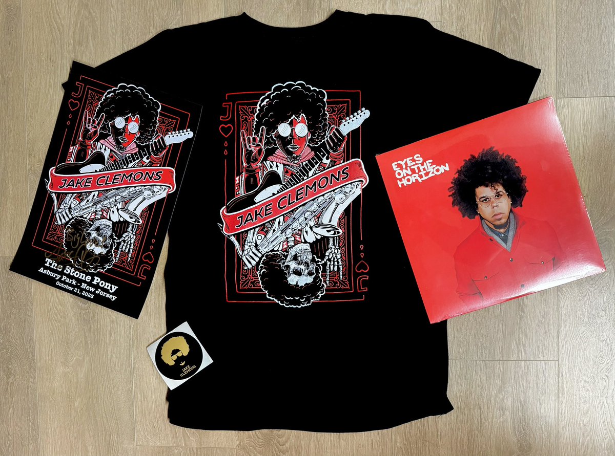 New Merch and Holiday Packages (25% Discount) including Limited Edition signed Posters and Music! Now Available at the Jake Clemons Official Store! jakeclemonsofficial.store