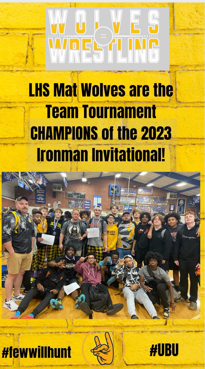 LHS Wolves Wrestling (@lhsmatwolves) on Twitter photo 1st Place l: Brandon McBride (144 lbs), Caleb Deaton (150 lbs), G Walker (285 lbs). 2nd Place: James Charles (106 lbs), Rylee Wesson (120 lbs), Nemo Lynch (132 lbs). 3rd Place: Isaac Powell (113 lbs) <a href="/SeWrestle/">SEWrestle</a> <a href="/Carolinamatnews/">Carolina Mat News</a> <a href="/CarolinaWrestle/">Carolina Wrestle</a> <a href="/CarolinaVarsity/">CarolinaVarsity</a> 1st Place l: Brandon McBride (144 lbs), Caleb Deaton (150 lbs), G Walker (285 lbs). 2nd Place: James Charles (106 lbs), Rylee Wesson (120 lbs), Nemo Lynch (132 lbs). 3rd Place: Isaac Powell (113 lbs) <a href="/SeWrestle/">SEWrestle</a> <a href="/Carolinamatnews/">Carolina Mat News</a> <a href="/CarolinaWrestle/">Carolina Wrestle</a> <a href="/CarolinaVarsity/">CarolinaVarsity</a>
