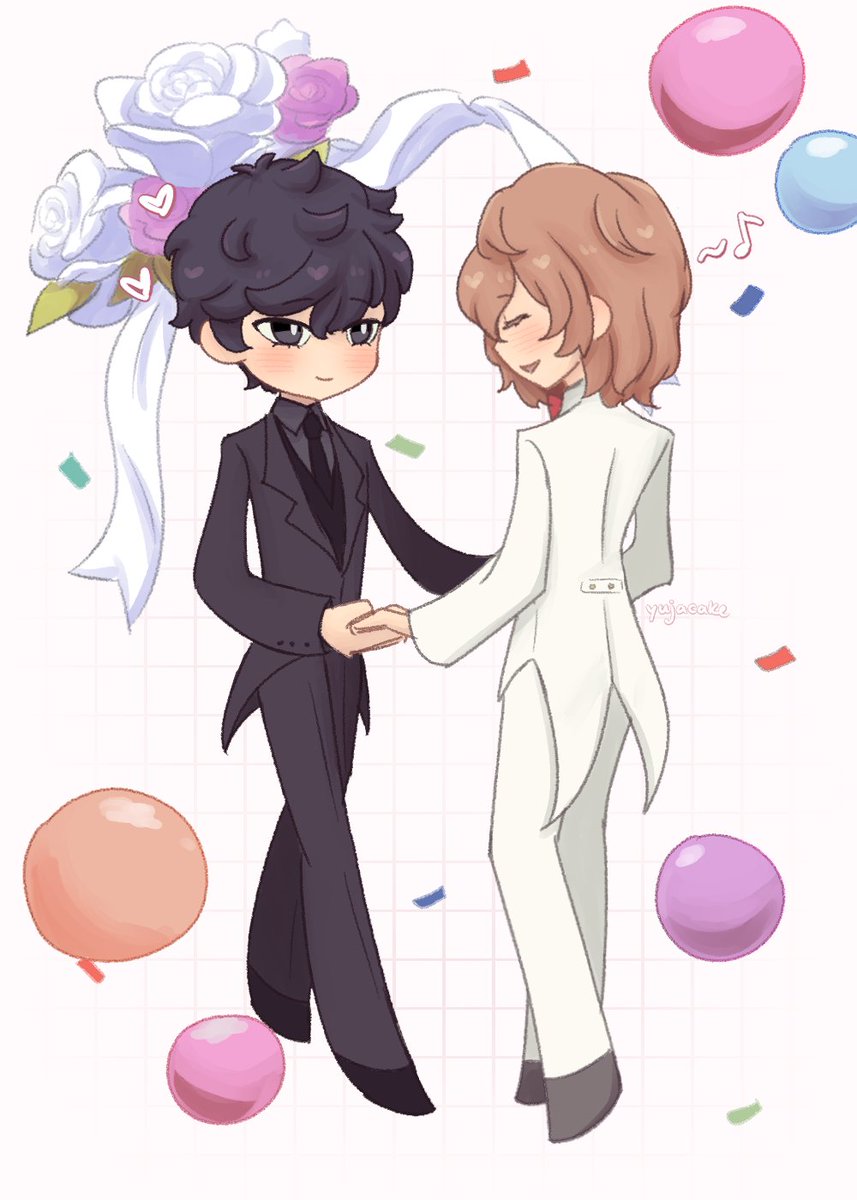 「"i imagine akechi as my significant othe」|대のイラスト