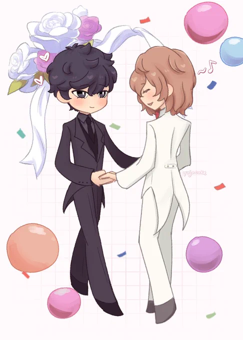 "i imagine akechi as my significant other..." #shuake #akeshu #P5T