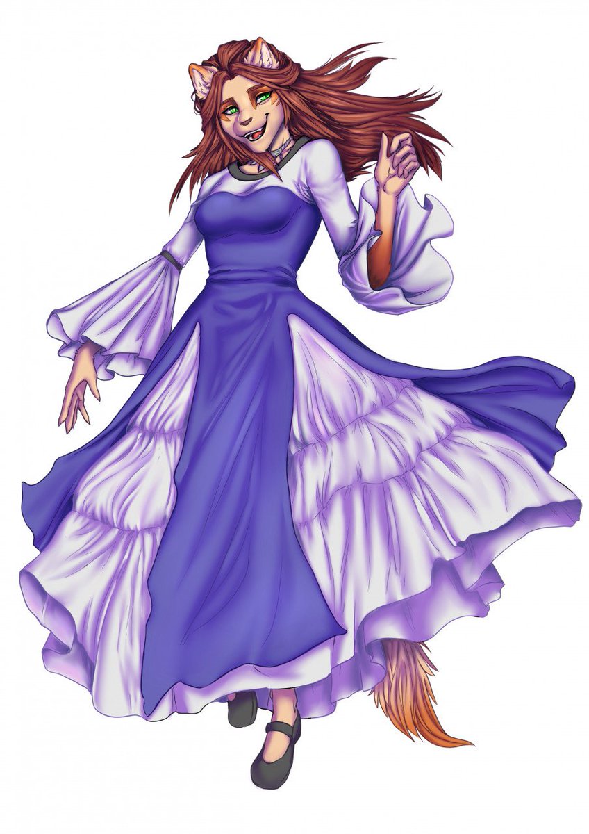 LetseFurry's tweet photo. Leona is a Renaissance ranch girl, a person from one story that might one day be told - maybe in text form, maybe through a comic

#furry #furryart https://t.co/vA1EgC4DNW