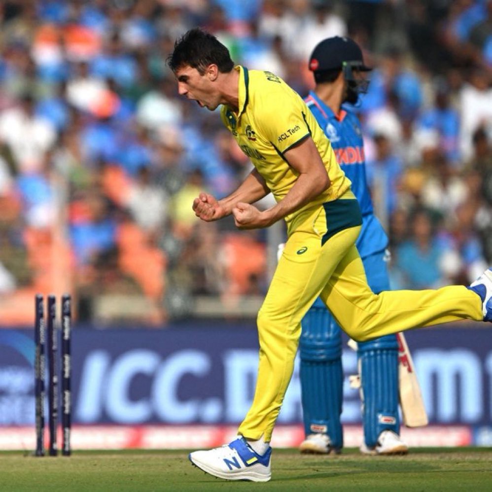 headbelowwater1's tweet photo. Silencing the crowd like no one else. That’s the skipper, Pat Cummins, for you 🦘🇦🇺♥️
#WorldCupFinals #CWC2023Final #INDvAUS #INDvsAUS #CWC23 #WorlCup2023Final https://t.co/mHMqQxTs69