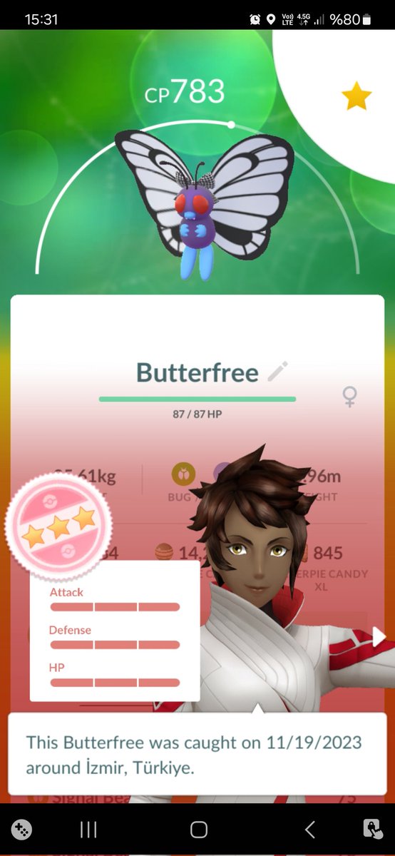 Hundo 💯 100% Fashionable🦋Butterfree🦋‼️ 💯 
#pokemongo #ポケモンgo  #hundo #Pokemongofriends #hundopokemon #バタフリー #PokemonGOFashionWeek