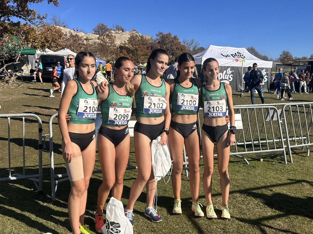 @playasdecastellón campeón sub 18 femenino @rfea @crossdesoria