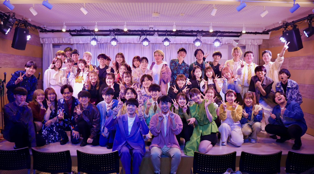 WaveKansai's tweet photo. しんどめ×ゆうせい主催ライブ『SHOOT』

無事終演しました👏👏

たくさんのお客さんにご来場いただけたこと、本当に嬉しく思っています！

感想などをツイートする際はぜひ、
#SHOOT #アカペラ
をつけて投稿していただけると嬉しいです！ https://t.co/xAXGeKiBIq