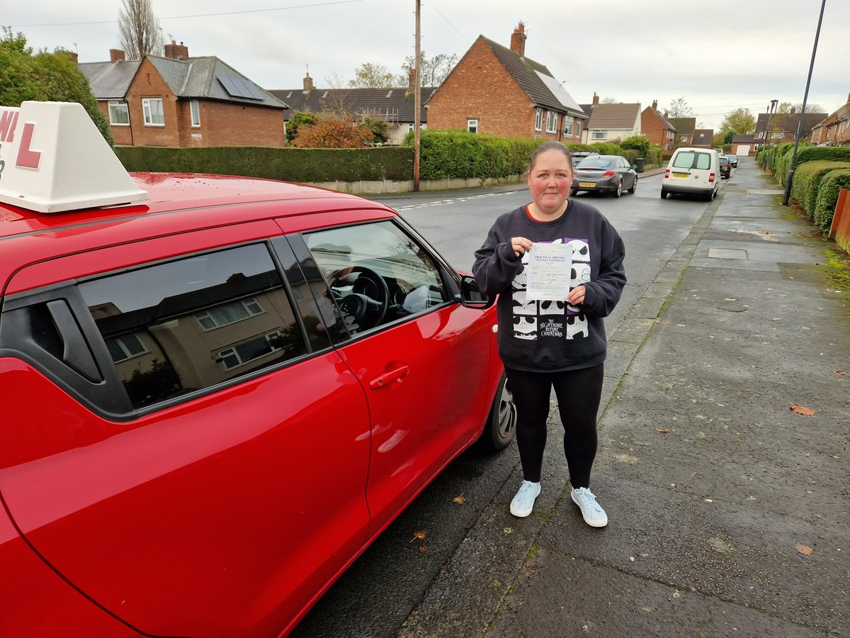Learner1driving's tweet photo. Well done Louise Kemper on passing your test with only 7 minor marks! https://t.co/RqmvWpWDUm