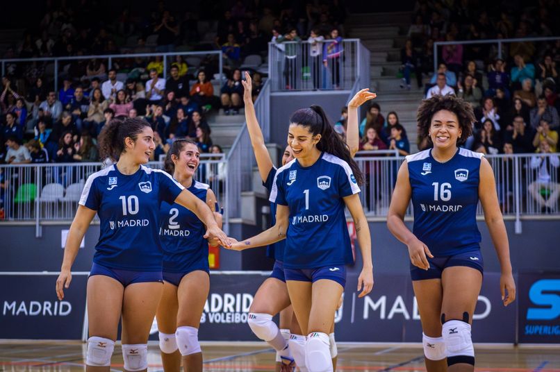 voleibolmadrid's tweet photo. ✖️ FINAL

¡3 puntos a domicilio que se vienen a Madrid...y líderes una semana más!

Renovak Sant Joan - 1
Madrid Chamberí - 3

¡VAMOS, MADRID!
#hemosvenidoajugar https://t.co/nmRRJuVk4V