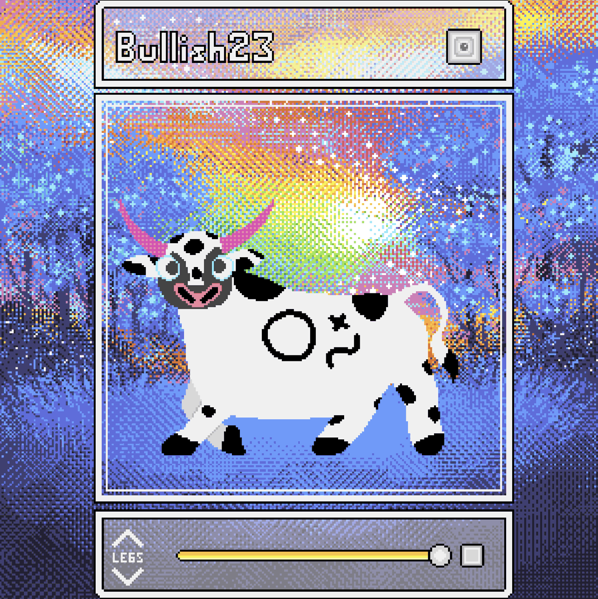 armilk88's tweet photo. {GRABBED}
+++
I just collected some of the last pieces from @nanslate & @n0t4numb3r . Magnificent construction set with a cow.
https://t.co/K5WntQnIoh - just look at this cute cow
#NFTcollections #pixelnft #pixeflex #interactive https://t.co/c8xc7TfKWg