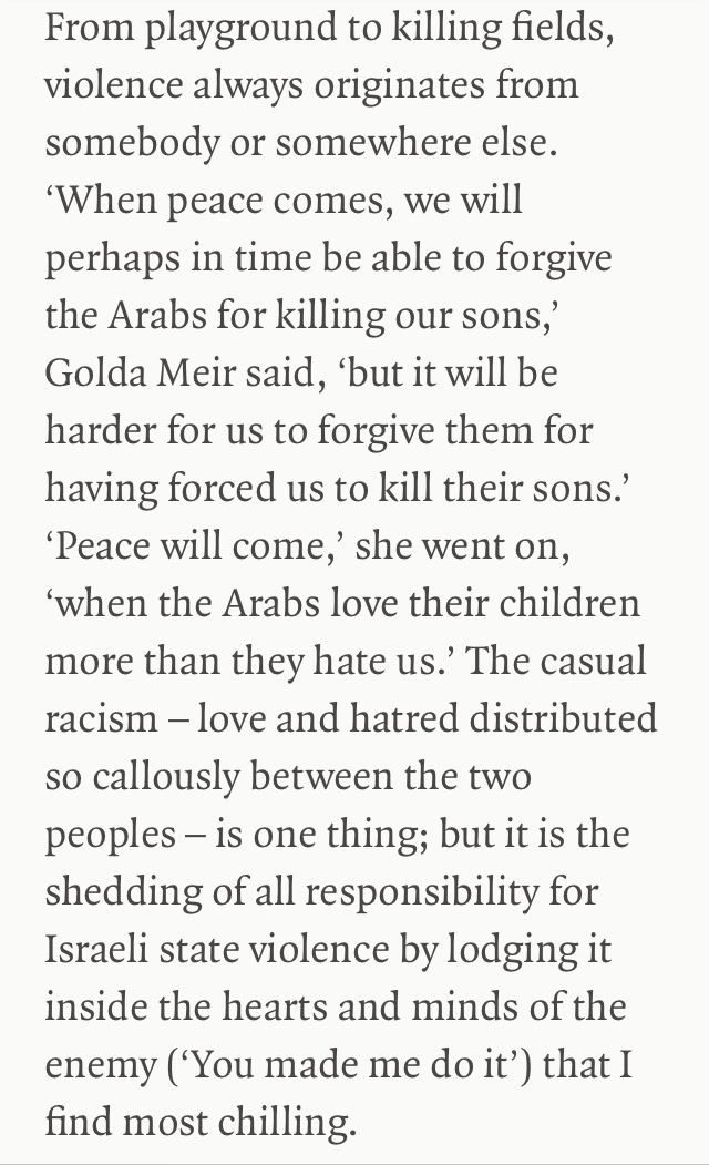 For years, writing about genocide and mass terror in Cambodia and China, I was haunted by this refrain by perpetrators: “You made me do it. You left me no choice but to commit this violence.”

Jacqueline Rose gets to the core in “You made me do it” <a href="/LRB/">London Review of Books</a> 

lrb.co.uk/the-paper/v45/…