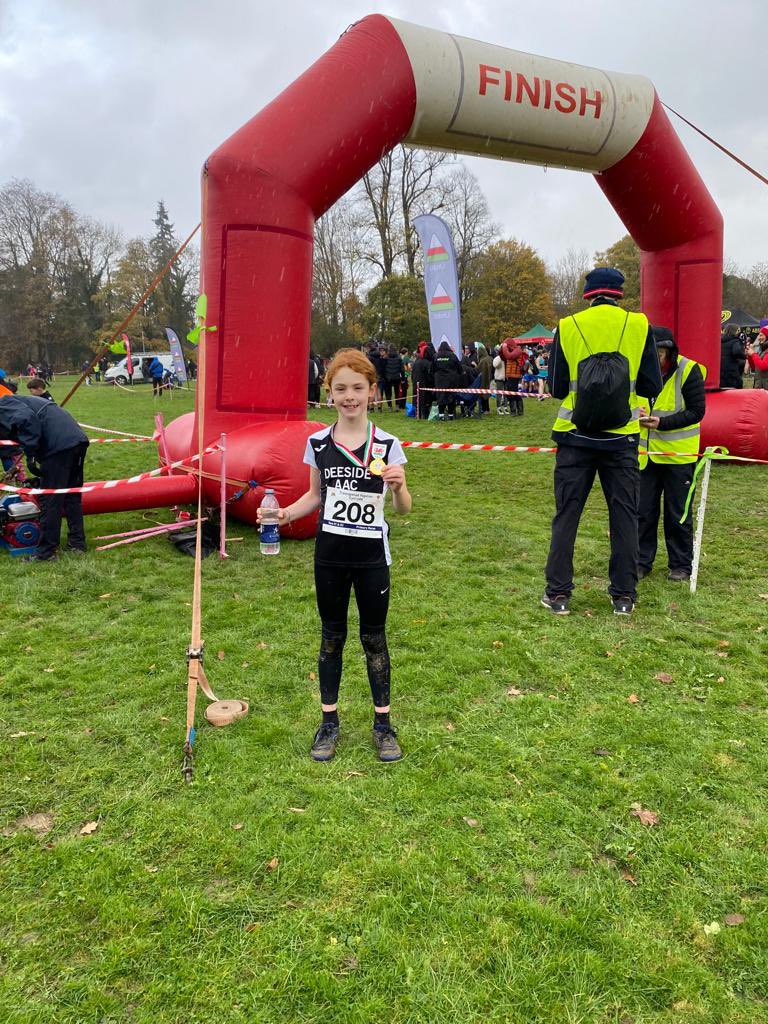 walsh1979's tweet photo. Well done to Seren who finished 5th in the year 5 and 6 Welsh inter-regional cross country championships yesterday. One of the youngest in the pack but great result @SychdynSchool https://t.co/YPcq7zipb6
