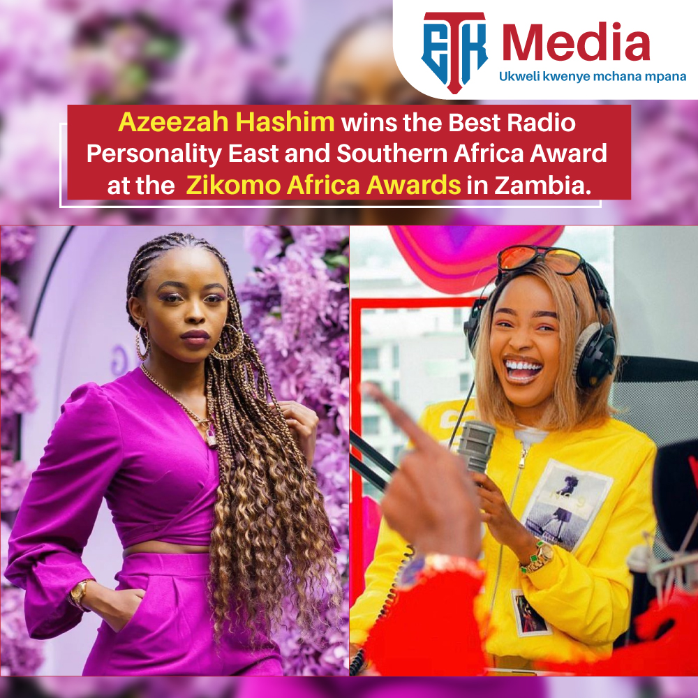 Azeezah Hashim wins the Best Radio Personality East and Southern Africa Award at the  Zikomo Africa Awards in Zambia.#PresidentUhuruKenyatta #KalonzoMusyoka #OmtatahWaJaba #Kenyashillings #InternationalMensDay #DavisChirchir #Kenyashillings #Haiti #Bomet #Barcelona #ErlingHarland
