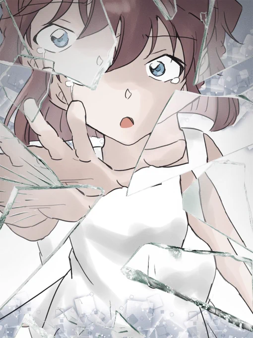 ガラスエフェクトやってみた… 