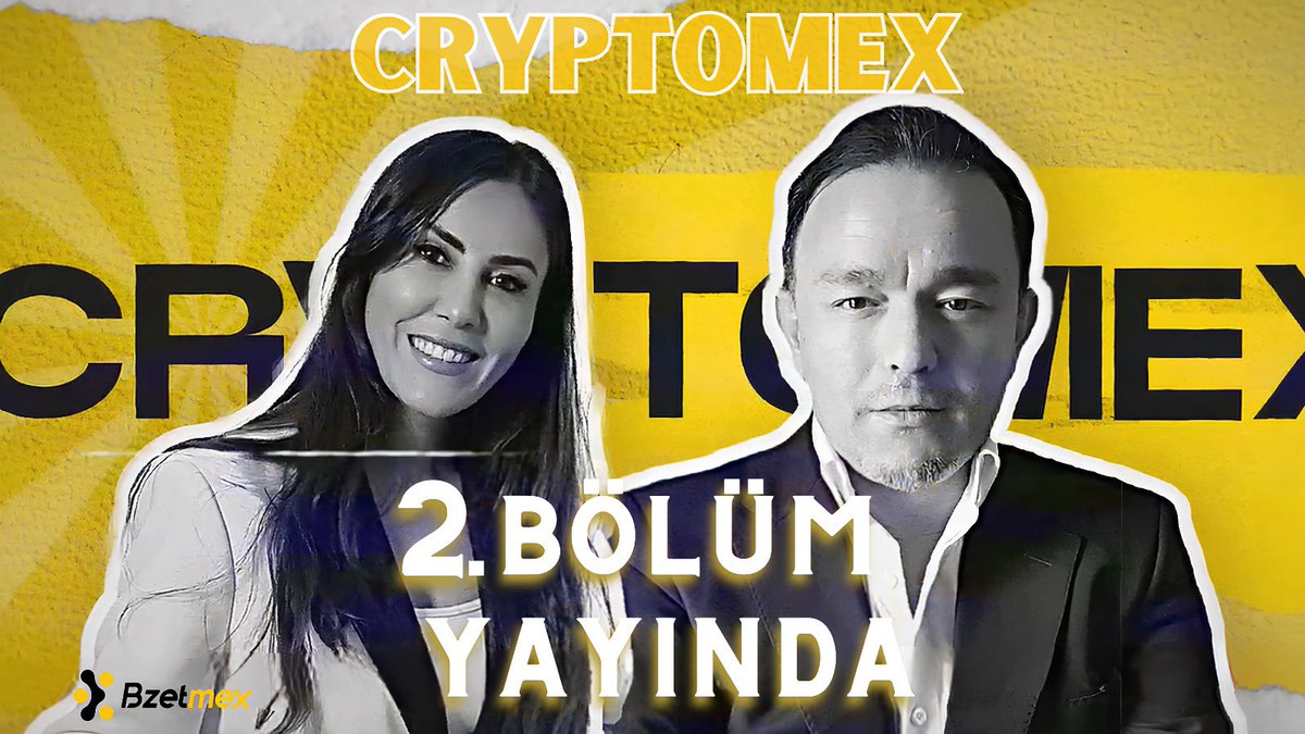 bzetmex's tweet photo. 📢 Nimet Arısoy moderatörlüğünde Mehmet Çoban @MCobanAnaliz ile kripto para piyasası sohbetlerinin yer aldığı #Cryptomex yeni bölümüyle #Bzetmex YouTube kanalında!
Hemen izlemek için 👇
https://t.co/u4Do5HH3B3 https://t.co/28Z7QnzFKm