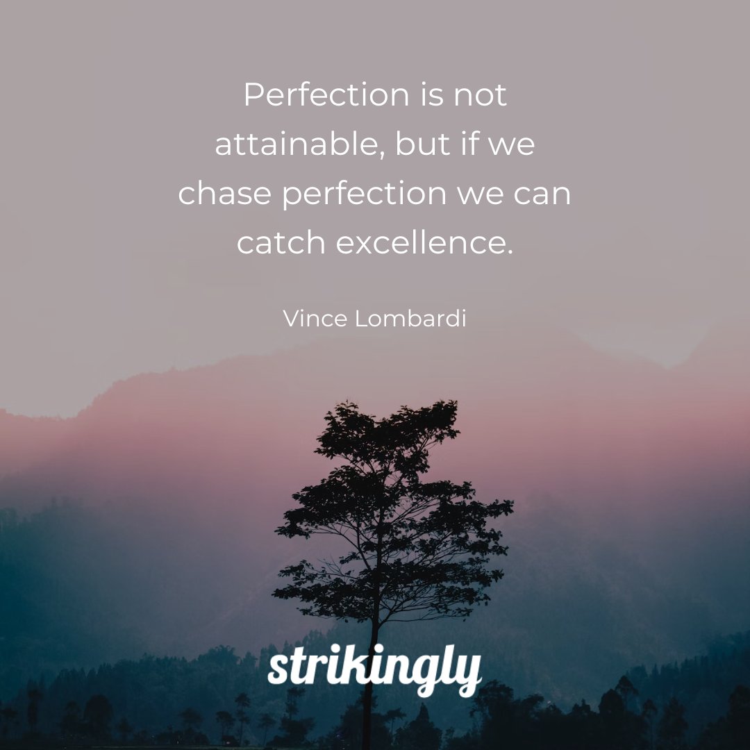 Perfection Vince Lombardi Marco Lopez 🇺🇸 🏽 | 