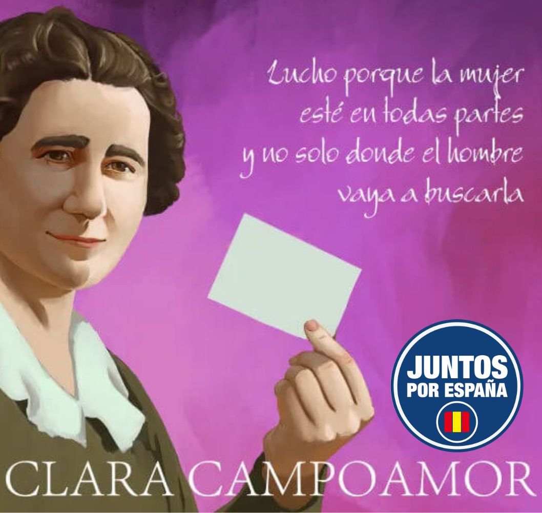 #ClaraCampoamor #Elecciones #19DeNoviembre de 1933 #VotoFemenino #SufragioUniversal