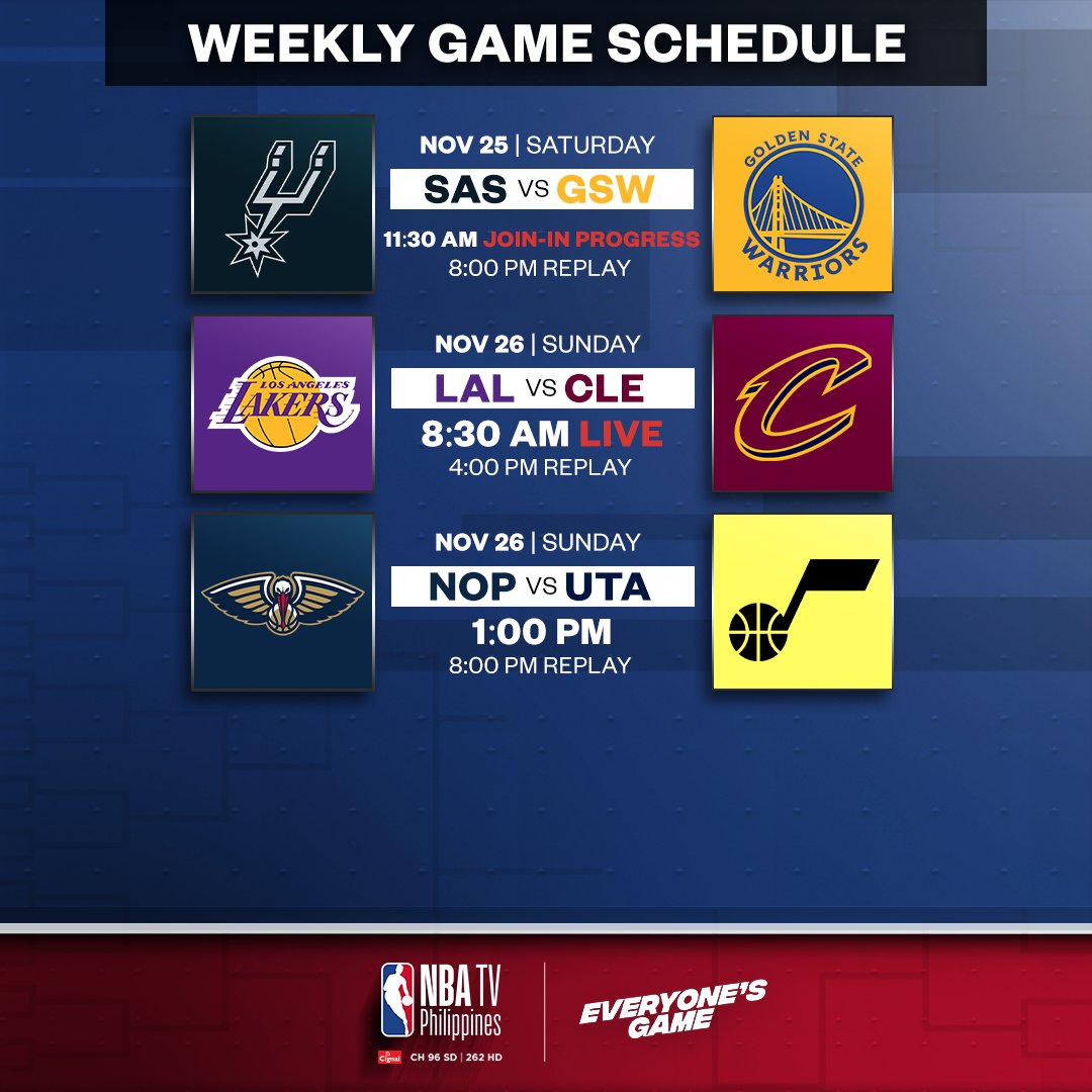 Set your alarms! This NBA week is going to be a good one!