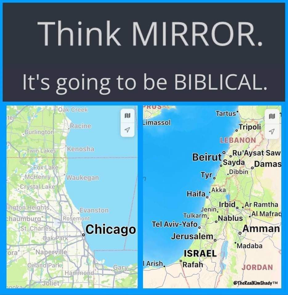 JFKFan12345's tweet photo. Saving Israel for last

#Israel 
#NewJerusalem https://t.co/G8GpYmzRXA