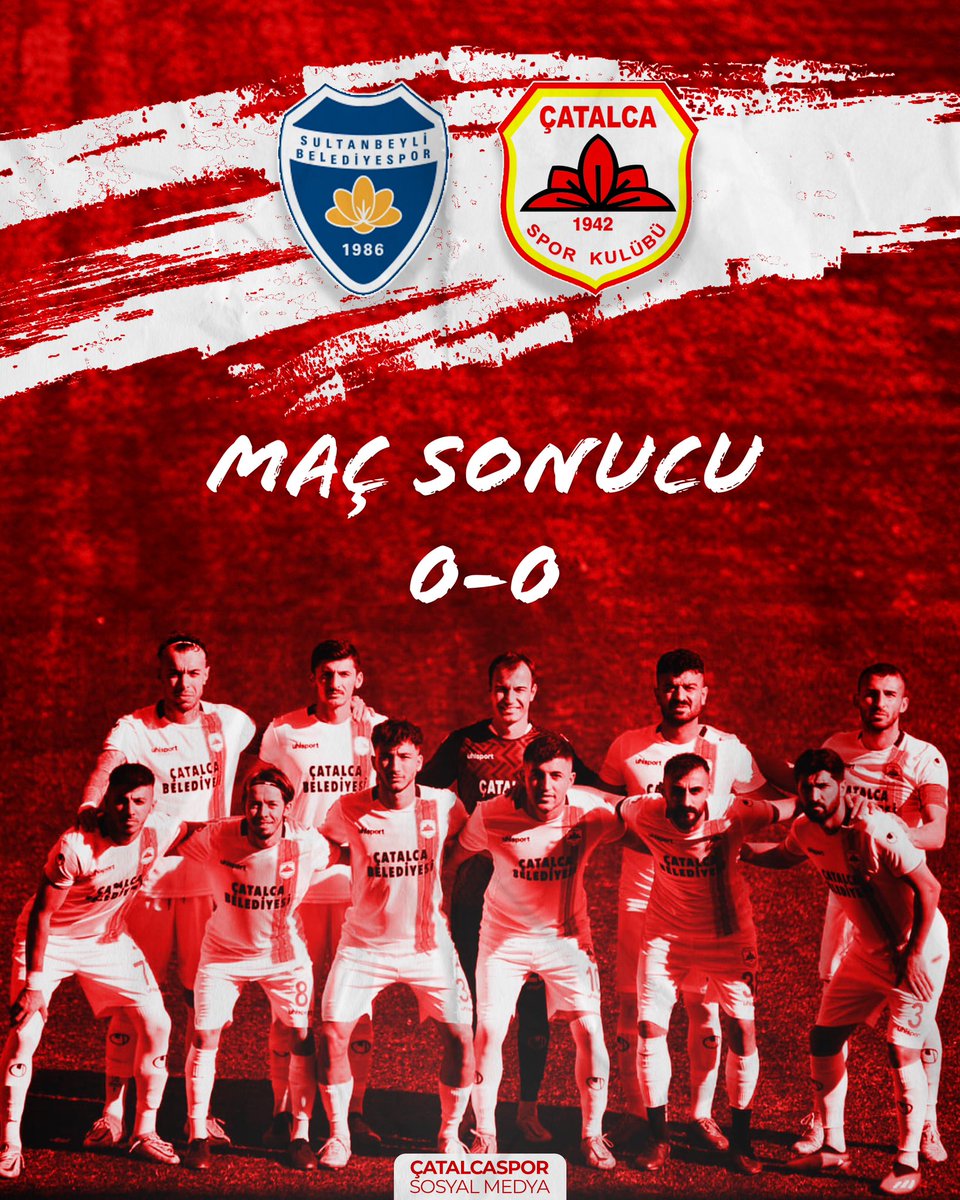 Maç Sonucu | Sultanbeyli Belediye Spor 0-0 Çatalcaspor