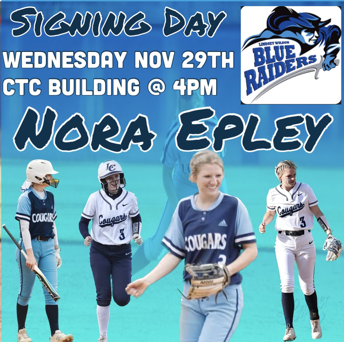 Join <a href="/EpleyNora/">Nora Epley</a> in her decision to continue her academic and athletic career at Lindsey Wilson!