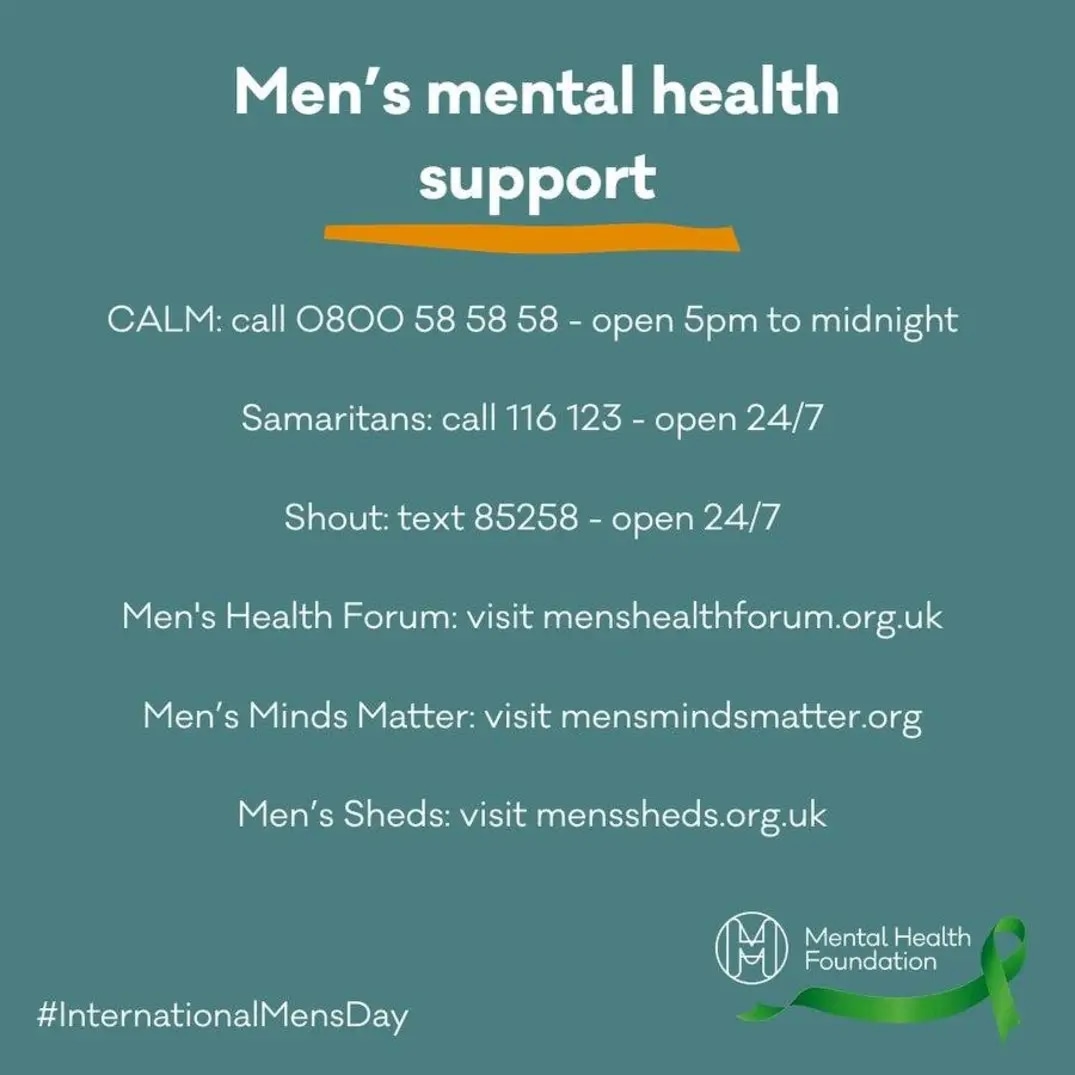 #Mensmentalhealth is important not just today, but every day at #theoctopusfoundati8n #thetentacletowers #internationalmensday